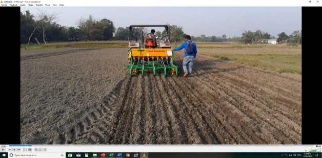 Seed cum fertilizer drill